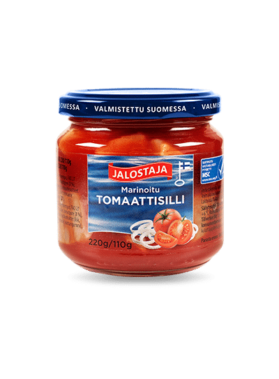 Jalostaja Marinoitu Tomaattisilli 220/110 g – Jalostaja