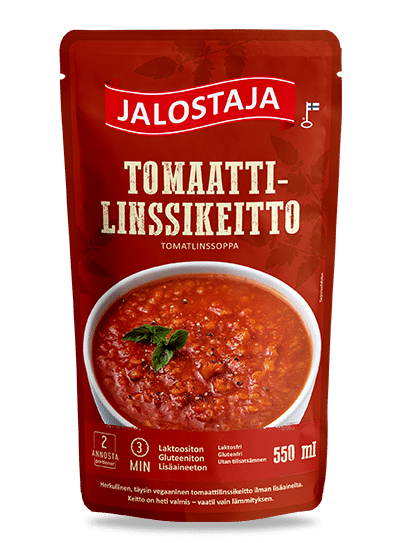 Jalostaja Tomaatti-linssikeitto 550 ml – Jalostaja